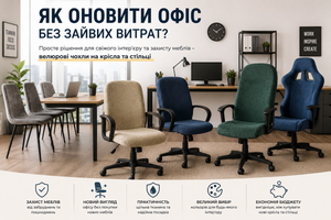 Как обновить офис без лишних расходов? Практичные решения для кресел и стульев