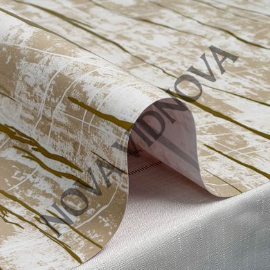 Декоративное мягкое стекло на стол &laquo;Золотой песок&raquo; (Непрозрачная основа) 60 см / 0,6 мм / 1 пог.м