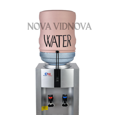 Чохол на бутель 19 л "Рожевий-Water" (Для кулера) CH-KULER-ROZ-W//2 фото
