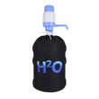 Чехол на бутыль 19 л &laquo;Черный-H2o&raquo; (Под помпу) CH-POMP-BLACK-H2o//2 фото