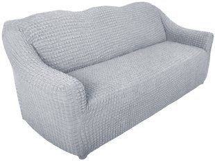 Універсальний натяжний чохол на диван (Сірий)-XXL BIG SIZE CH-D-104-GRI-XXL//4 фото