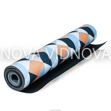 AquaZone &ndash; коврик с принтом &ldquo;КомфортБезСкольжения&rdquo; 65см- 1пог.м "Kristal 208"