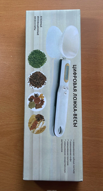 Електронна мірна ложка ваги DIGITAL SPOON SCALE 500 x 0.1 г із LCD екраном UA-el2045//0.5 фото