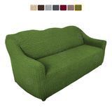 Чехол XXL BIG SIZE на диван &mdash; Цельный (Зеленый-507) CH-D-104-Green-XXL//4 фото