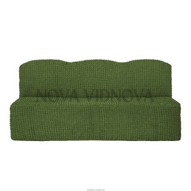 Чохол XXL BIG SIZE на диван без підлокітників (Зелений-507) CH-D-LOK-108-Green-XXL//4 фото