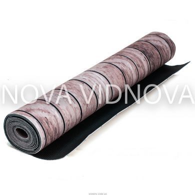 AquaZone &ndash; коврик с принтом &ldquo;КомфортБезСкольжения&rdquo; 65см- 1пог.м "Parke 205"