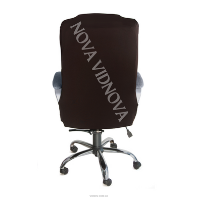 Чохол на офісне або комп'ютерне крісло Waterproof (Шоколад) OF-0050-IS-brown-1//0.8 фото