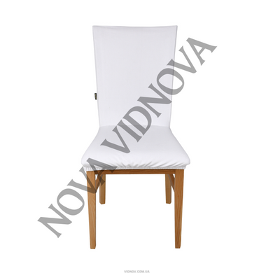 Комплект із 6 шт велюрових чохлів на стільці Nova Comfort (Білий)