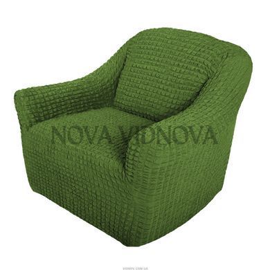 Чохол XXL BIG SIZE на крісло &mdash; Цільний (Зелений-507) CH-KR-XXL-Green//4 фото