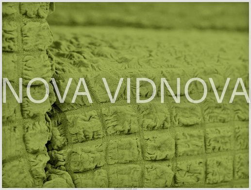 Комплект чохлів XXL на великий диван та 1 крісло (Зелений)
